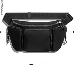 Brand New Ivy Park x Adidas All Black Fanny Pack